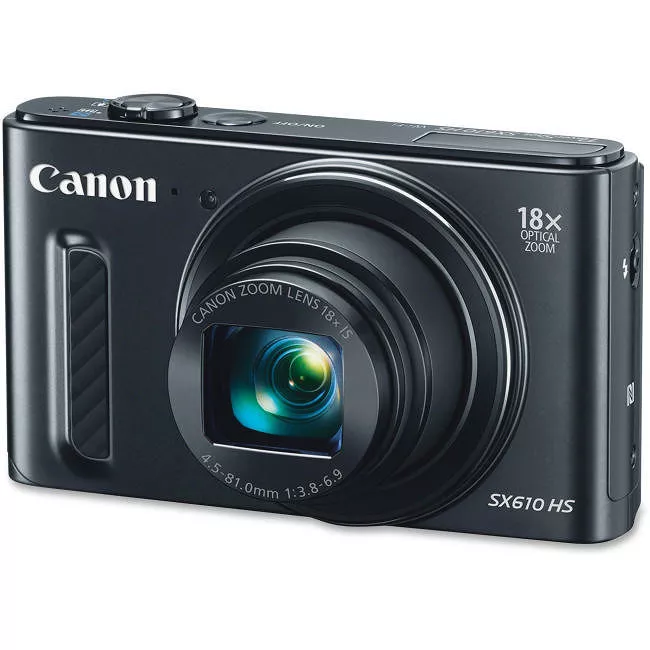 Canon 0111C001 PowerShot SX610 HS - Wi-Fi Enabled (Black)