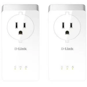 D-Link DHP-P701AV Powerline AV2 2000 Gigabit Passthrough Starter Kit