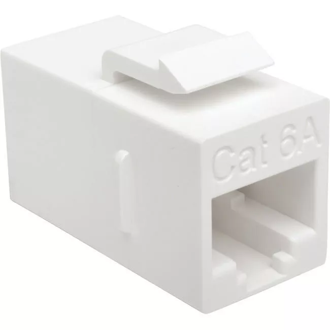 Tripp Lite BHDBT-001-FF Eaton  Cat6a Straight-Through Modular In-Line Snap-In Coupler (RJ45 F/F), TAA