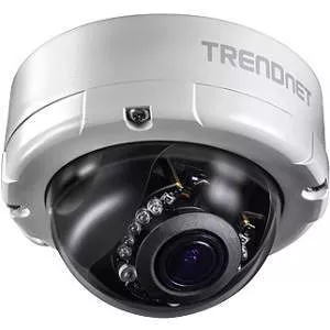 TRENDnet TV-IP345PI Indoor/Outdoor 4 Megapixel, Varifocal PoE IR Dome Network Camera, Auto-Focus, Optical Zoom, Manual Pan/Tilt, Night Visions Up to 98ft, IP66 Rated Housing, ONVIF, IPv6,