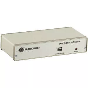 Black Box AC056A-R4 VGA 2-Channel Video Splitter, 115-VAC