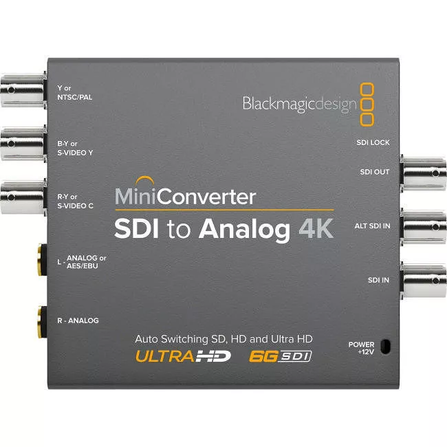 Blackmagic Design CONVMASA4K Mini Converter SDI to Analog 4K