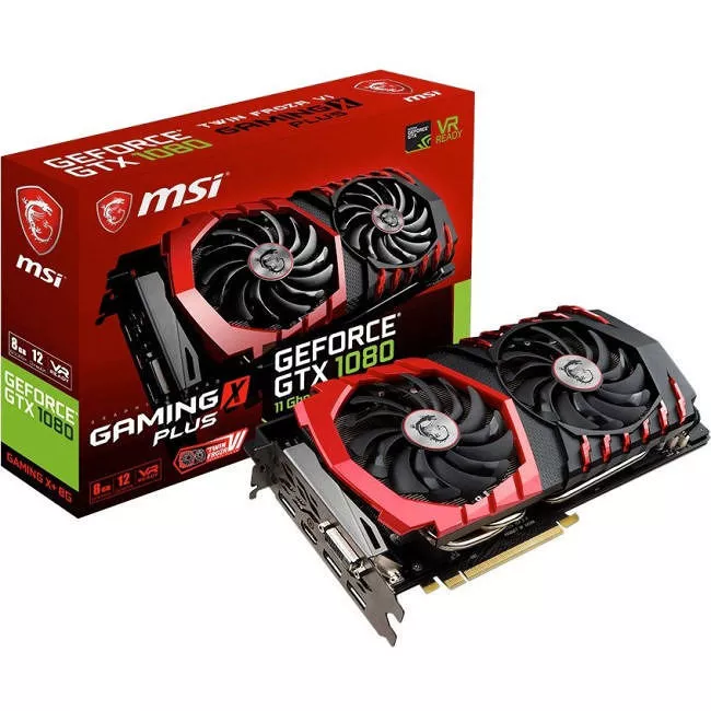 MSI GTX 1080 GAMIN X+ 8G GeForce GTX 1080 Graphic Card - 1.71 GHz Core - 8 GB GDDR5X