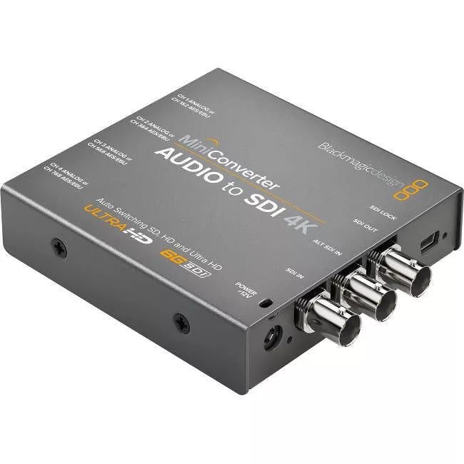 Blackmagic Design CONVMCAUDS4K Mini Converter Audio to SDI 4K