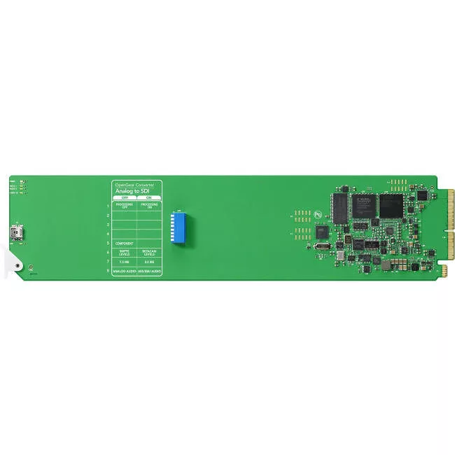 Blackmagic Design CONVOPENGAAS OpenGear Converter Analog to SDI