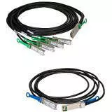 Intel XXV4DACBL3M 3M Ethernet QSFP28 to SFP28 Breakout Cable