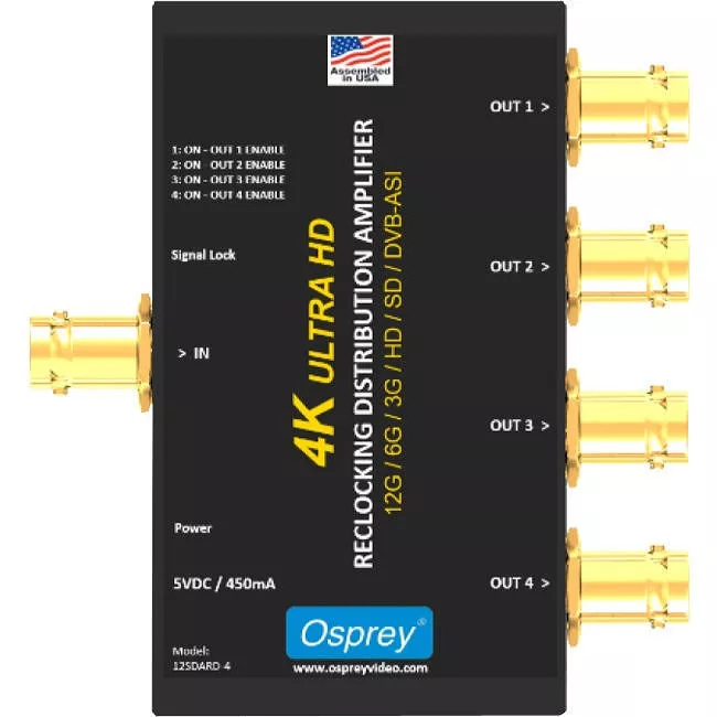 Osprey 97-11124 Video Distribution Amplifier