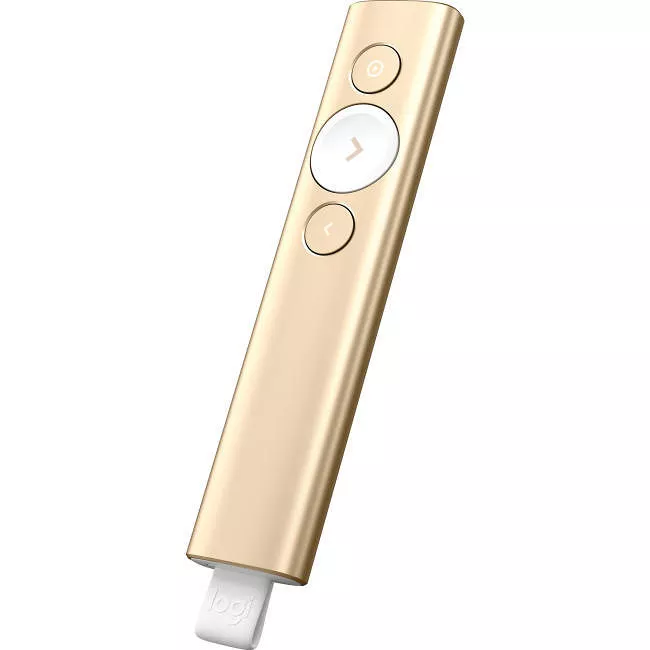 Logitech 910-004860 Spotlight - Universal - Presentation Remote - Gold