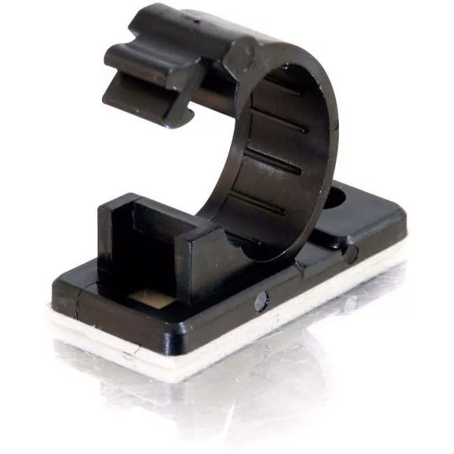 C2G 43052 .5in Self-Adhesive Cable Clamp - 50pk
