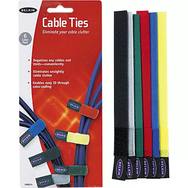 Belkin F8B024 Nylon Cable Ties - 8 Inch