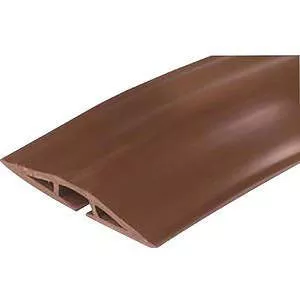 C2G 16329 5ft Wiremold Corduct Overfloor Cord Protector - Brown