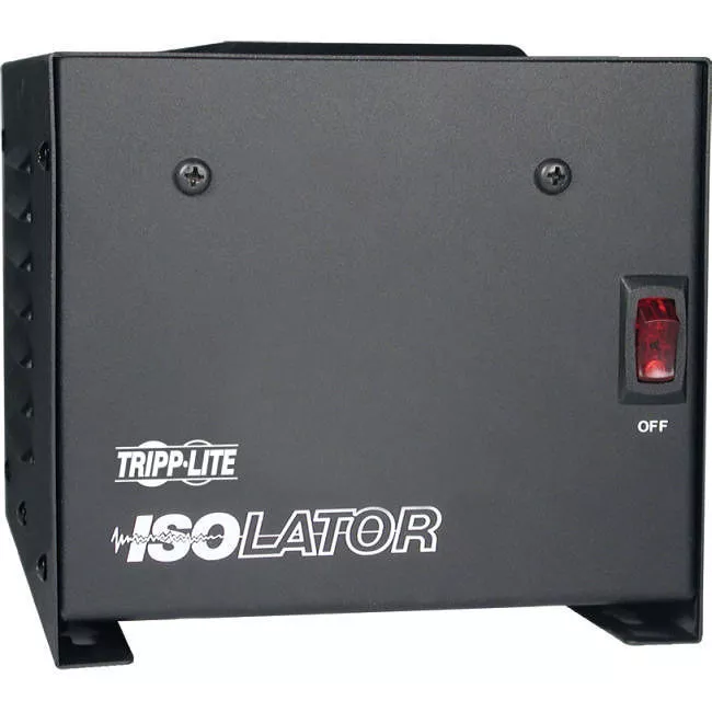 Tripp Lite IS500 500W Isolation Transformer with Surge 120V 4 Outlet 6ft Cord TAA GSA