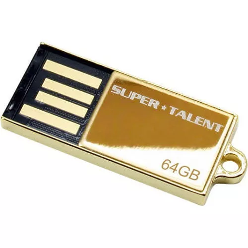 Super Talent STU64GPCN Pico-C 64 GB Flash Drive