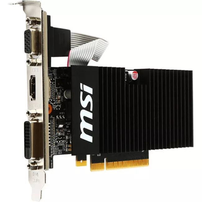 MSI G7101D3HP1 GT 710 GeForce GT 710 Graphic Card - 954 MHz Core - 1 GB DDR3 SDRAM