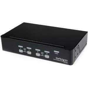 StarTech SV431USB 4 Port Professional VGA USB KVM Switch with Hub