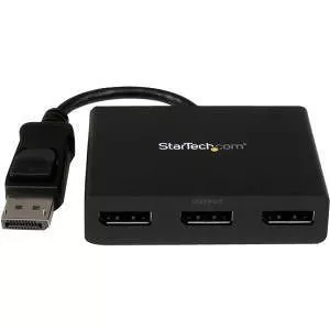 StarTech MSTDP123DP 3-Port Multi Monitor Adapter, DisplayPort 1.2 MST Hub