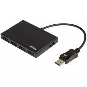 Accell K088B-006B DisplayPort 1.2 to 4 DisplayPort Multi-Display MST Hub