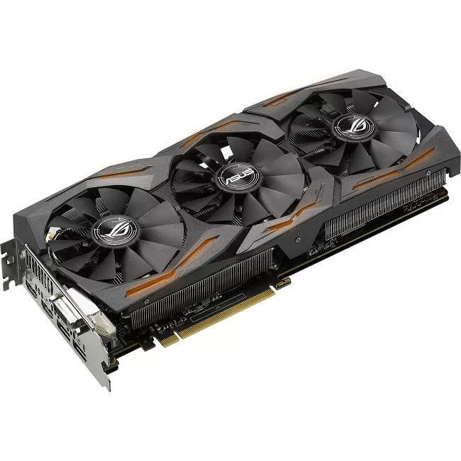 ASUS STRIX-GTX1080-A8G-GAMING GeForce GTX 1080 Graphic Card - 1.7 GHz Core - 8GB GDDR5X - PCI-E 3.0
