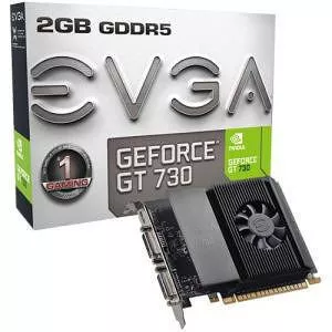 EVGA 02G-P3-3738-KR NVIDIA GeForce GT 730 Graphic Card - 2 GB GDDR5