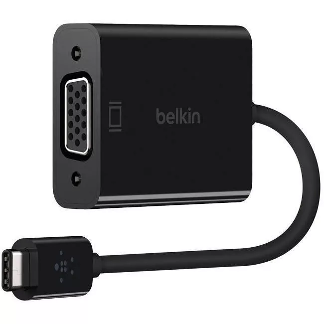 Belkin B2B143-BLK USB-C to VGA Adapter - Black