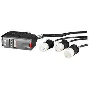 APC PDM1320L5-3P-2 Power Distribution Module 3x1 Pole 3 Wire 20A 250V L5-20 UL 680cm 860cm 1040cm