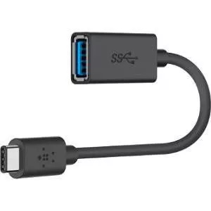 Belkin B2B150-BLK 3.0 USB-C to USB-A Adapter Cable