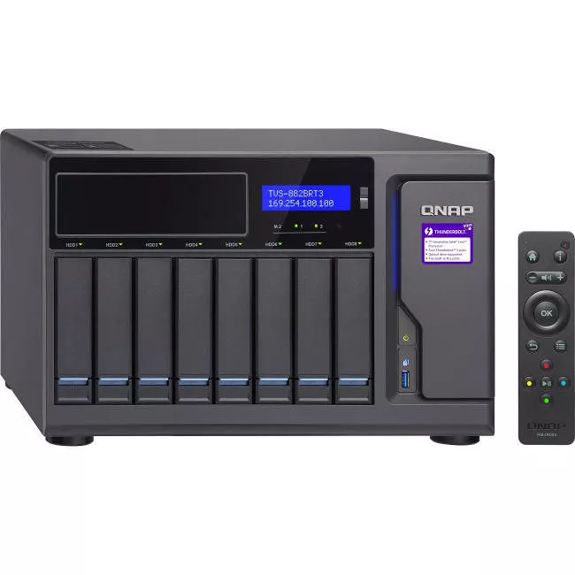 QNAP TVS-882BRT3-I5-16GUS Turbo vNAS TVS-882BRT3 SAN/NAS/DAS Storage System