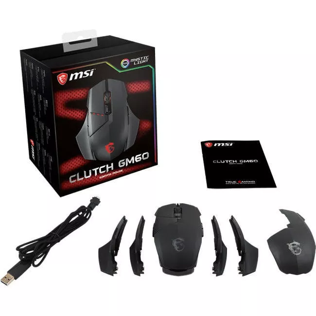 MSI CLUTCHGM60 Clutch GM60 Gaming Mouse