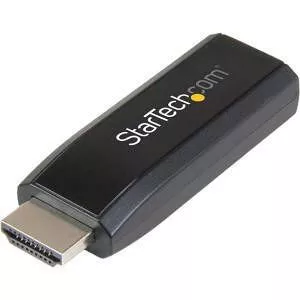 StarTech HD2VGAMICRA HDMI to VGA Converter with Audio - Compact Adapter - 1920x1200