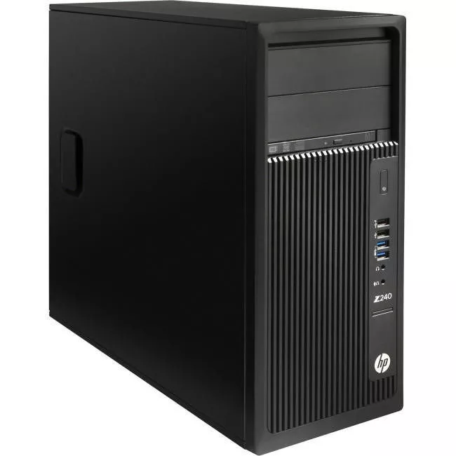 HP 2VN32UT#ABA Z240 Workstation - 1x Intel Xeon E3-1225 v6 4 Core 3.30 GHz - 8 GB DDR4 SDRAM