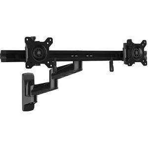 StarTech ARMDUALWALL Dual Monitor Arm - Articulating Ergonomic VESA Wall Mount