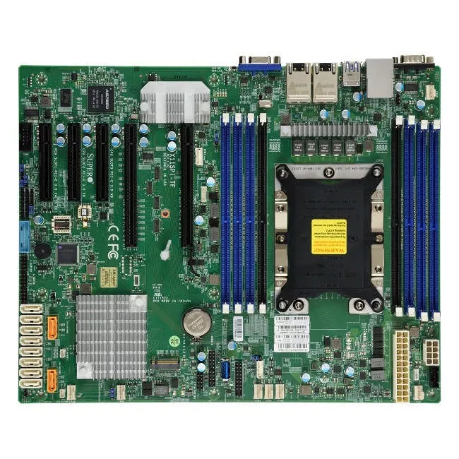 Supermicro MBD-X11DPH-T-O Server Motherboard - 2x Socket P LGA-3647 - Intel C624 - 16x DDR4 - RAID - 1x M.2 - 3x PCIe x16 - EATX