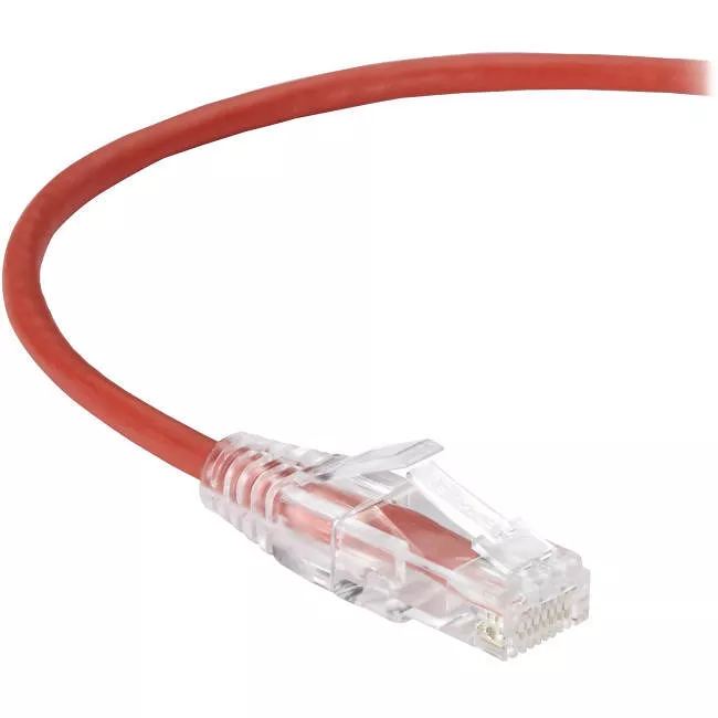 Black Box C6PC28-RD-12 CAT6 250-MHz Stranded Ethernet Patch Cable
