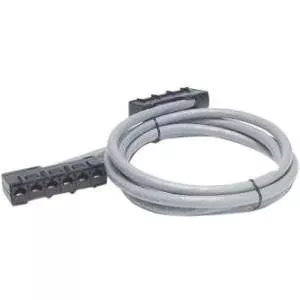 APC DDCC5E-051 Data Distribution Cable, CAT5e UTP CMR Gray, 6x RJ-45 Jack to 6x RJ-45 Jack, 51ft
