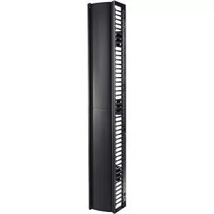 APC AR8765 Vertical Cable Manager for 2 & 4 Post Racks, 84"H X 12"W, Single-Sided with Door