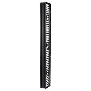 APC AR8715 Vertical Cable Manager for 2 & 4 Post Racks, 84"H X 6"W, Single-Sided with Door