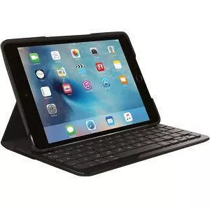 Logitech 920-007953 Focus Keyboard/Cover Case (Folio) Apple iPad mini 4 Tablet - Black