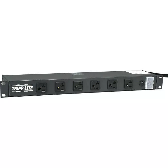 Tripp Lite RS-1215-20 Power Strip Rackmount Metal 120V 5-20R 12 Outlet 15' Cord 1URM