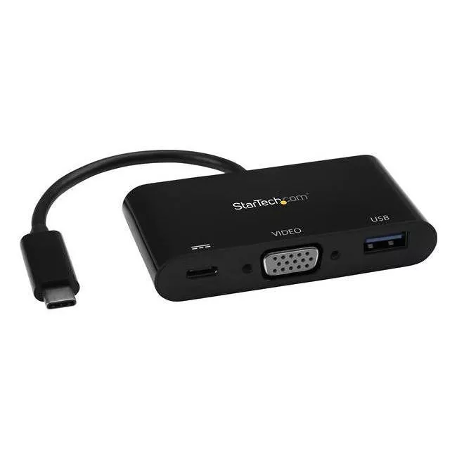 StarTech CDP2VGAUACP USB-C Multiport Adapter - USB-A Port - with PD