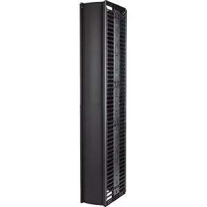 APC AR8775 Vertical Cable Manager for 2 & 4 Post Racks, 84"H X 12"W, Double-Sided with Doors