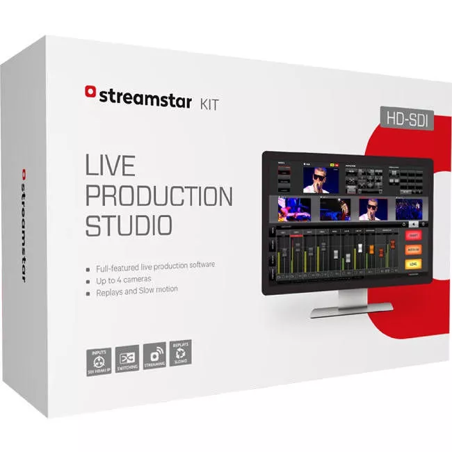 Streamstar SKITHDSDI Live Production Software/HDMI Capture Card Kit