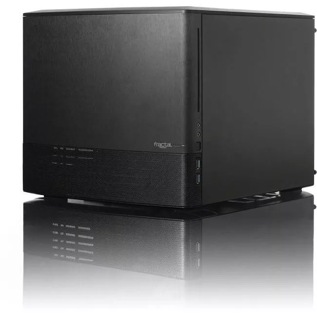 Fractal Design FD-CA-NODE-804-BL-W Node 804 Computer Case - Cube - Black