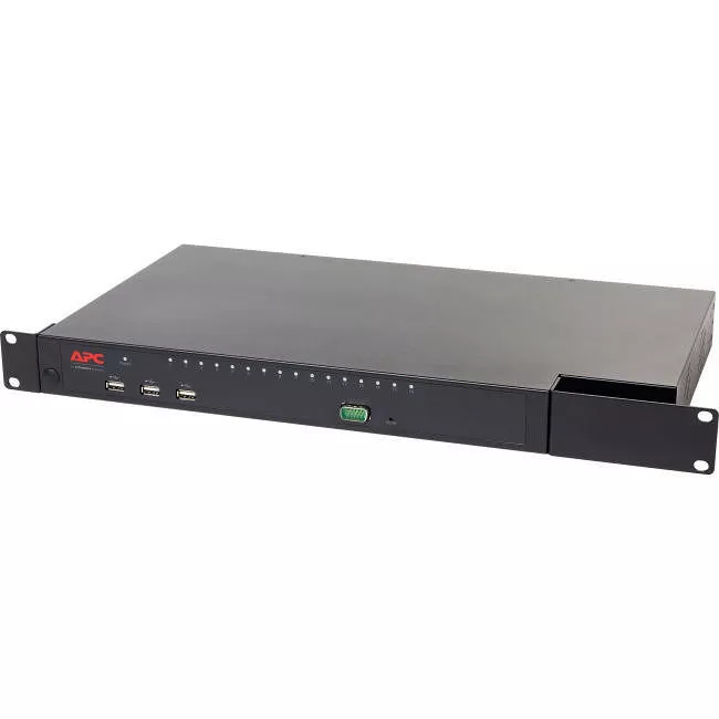 APC KVM0216A Enterprise Analog KVM Switch, 2 Users, 16 Ports w/ Virtual Media