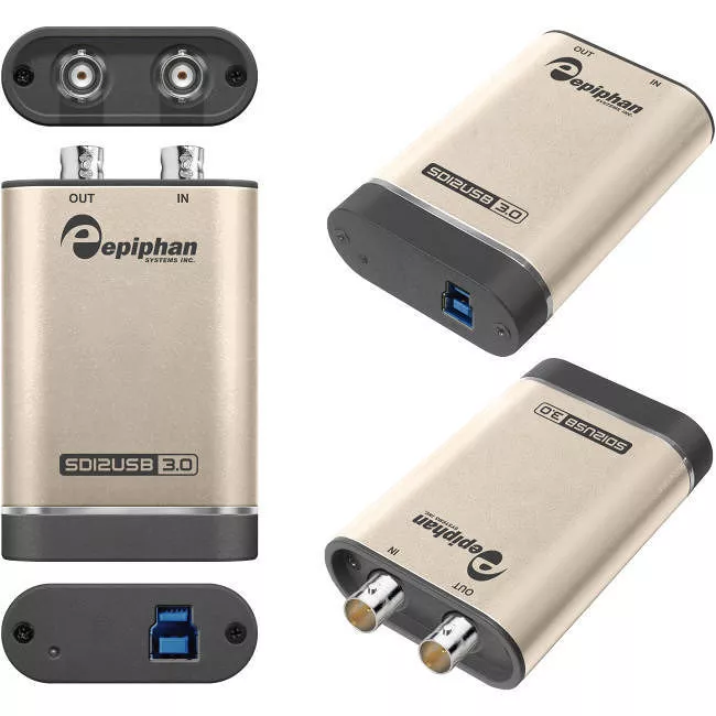 Epiphan ESP0657 SDI2USB 3.0 3G-SDI - HD-SDI and SD-SDI Video Grabber