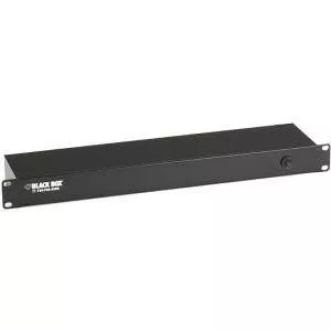 Black Box PS188A-R2 19" Rackmount Power Strip, 6 Rear Outlets, Non-Switchable