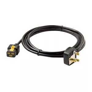 APC AP8756 Power Cord, Locking C19 to BS1363A (UK), 3.0m