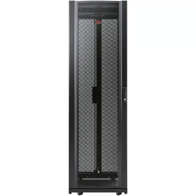 APC AR3810 NetShelter AV 42U 600mm (W) x 825mm (D) Enclosure w/ Sides and 10-32 Threaded Rails