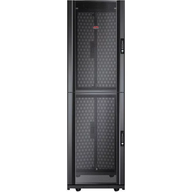 APC AR3200 NetShelter SX Colocation 2 x 20U 600mm Wide x 1070mm Deep Enclosure with Sides Black