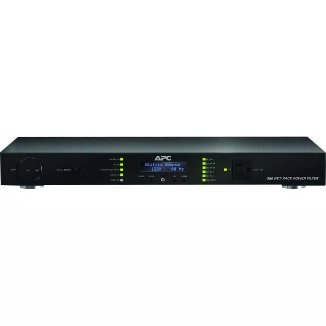 APC G50NETB2 AV Network Managemable 15A G Type Rack Power Line Conditioner 120V