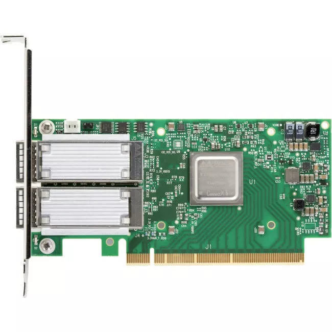 Mellanox MCX516A-GCAT ConnectX-5 EN Network Card - PCIe 3.0 x16 - 50 GbE - 2x Port - QSFP28